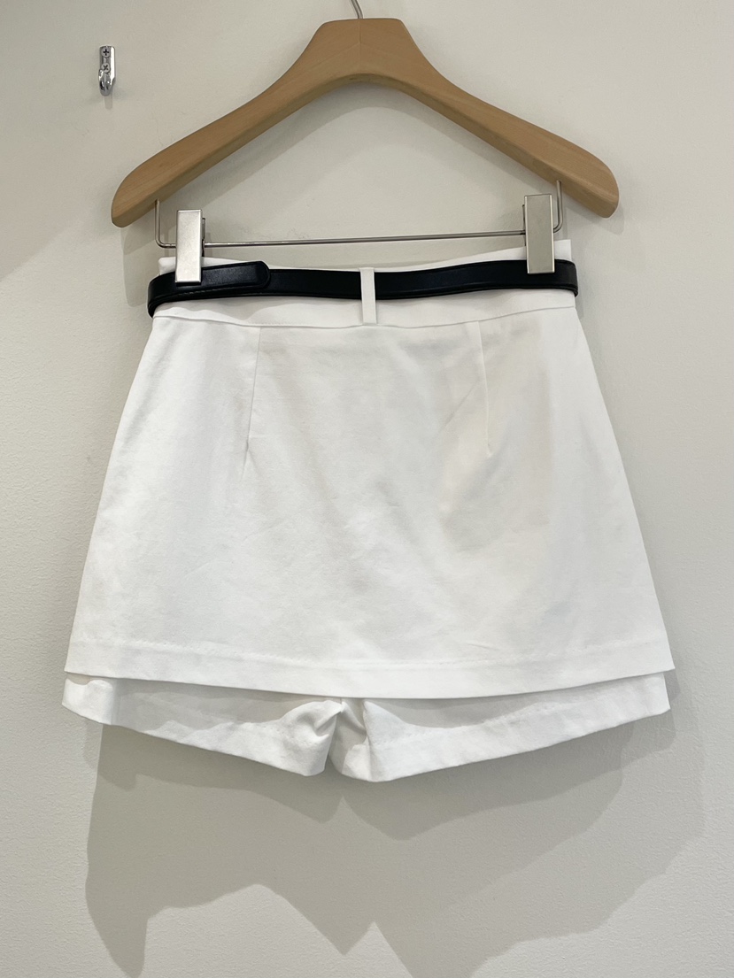 OBSESS韓國㊣直郵東大門代購女裝新品時尚休閑人氣裙褲含腰帶OBSESS/EARLY BIRD裙褲