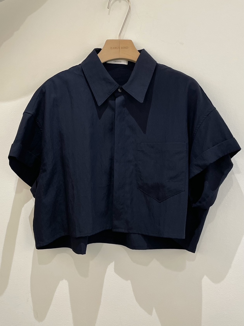 OBSESS直郵韓國代購㊣女裝新品推薦時尚休閑25春夏襯衫蕾絲衫OBSESS/EARLY BIRD襯衫/蕾絲衫圖色3