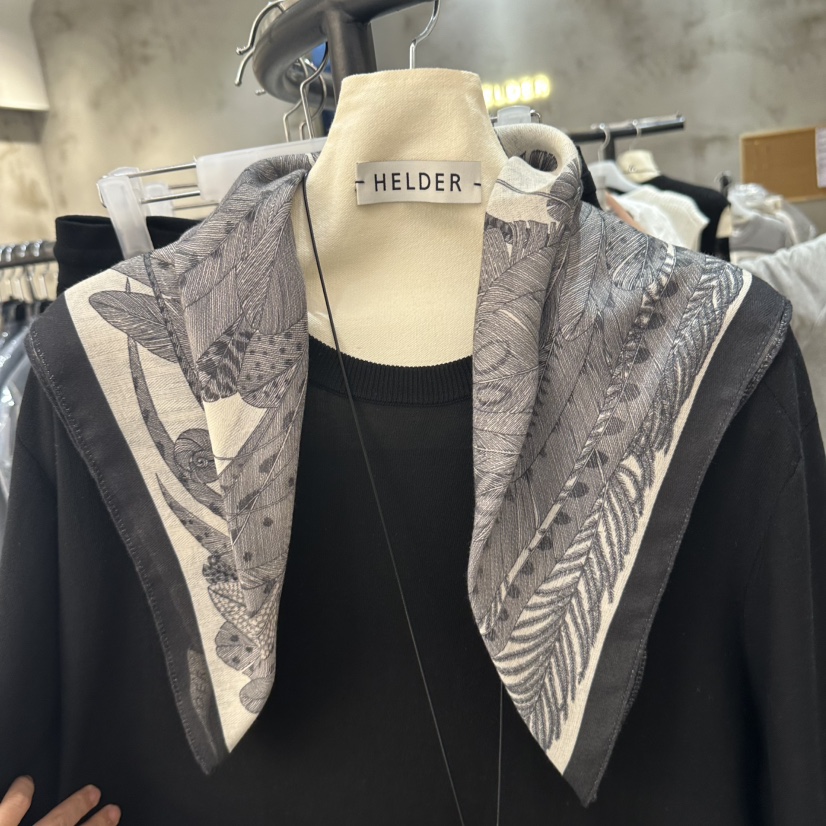 HELDER-P韓國直郵㊣東大門實拍女裝新品25春夏時尚圍巾披肩HELDER圍巾/披肩