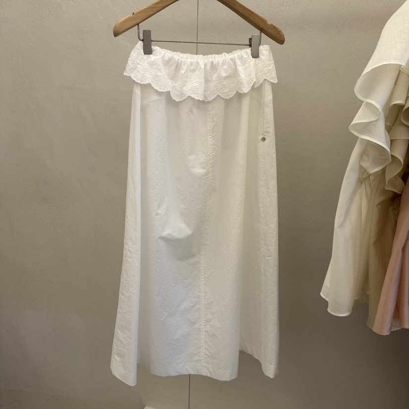EGG韓國直郵㊣女裝新款推薦人氣25春夏時尚熱賣休閑長裙EGG-訂貨周期長長裙