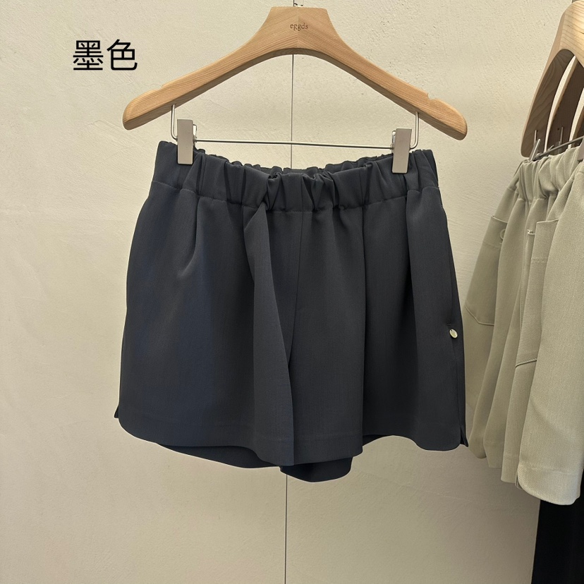 EGG韓國直郵㊣東大門實拍女裝新款人氣休閑時尚25春夏推薦短褲EGG-訂貨周期長短褲圖色4