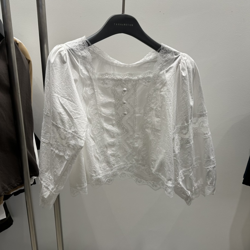 TARABY MOTION韓國㊣直郵東大門代購女裝新品人氣襯衫蕾絲衫TARABY MOTION襯衫/蕾絲衫圖色1
