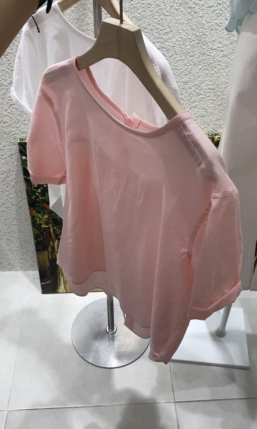 N BROWN韓國直郵㊣女裝新款時尚熱賣25春夏人氣襯衫蕾絲衫N BROWN襯衫/蕾絲衫圖色2
