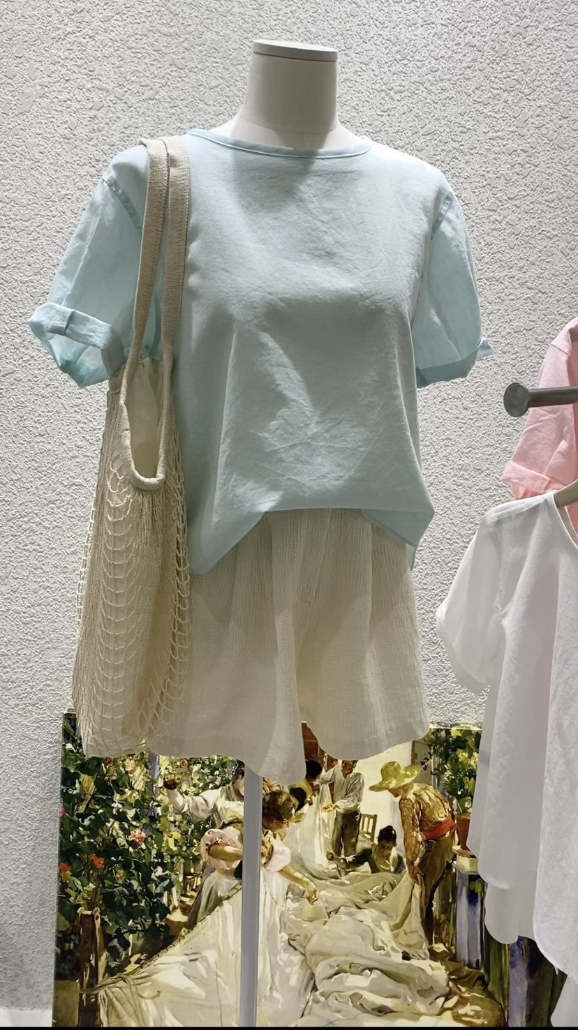 N BROWN韓國直郵㊣女裝新款時尚熱賣25春夏人氣襯衫蕾絲衫N BROWN襯衫/蕾絲衫圖色3