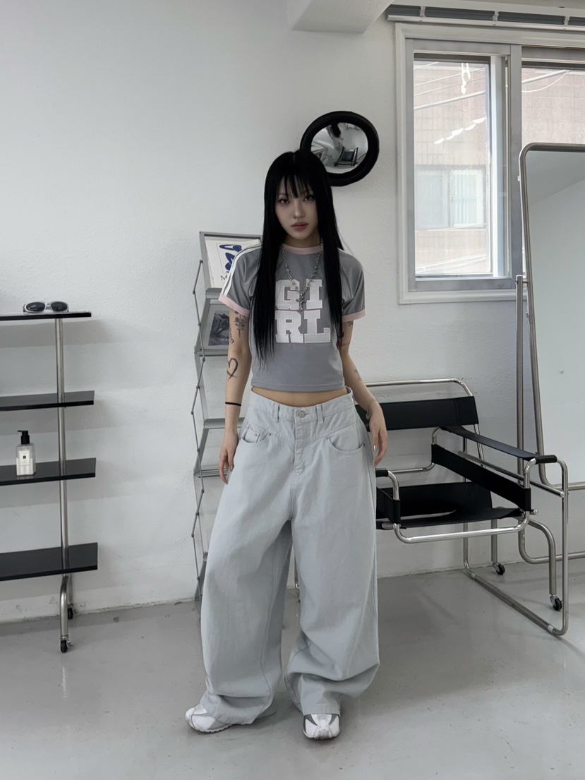 SEEOT韓國直郵㊣東大門實拍女裝新品熱賣人氣時尚休閑休閑褲GGD休閑褲