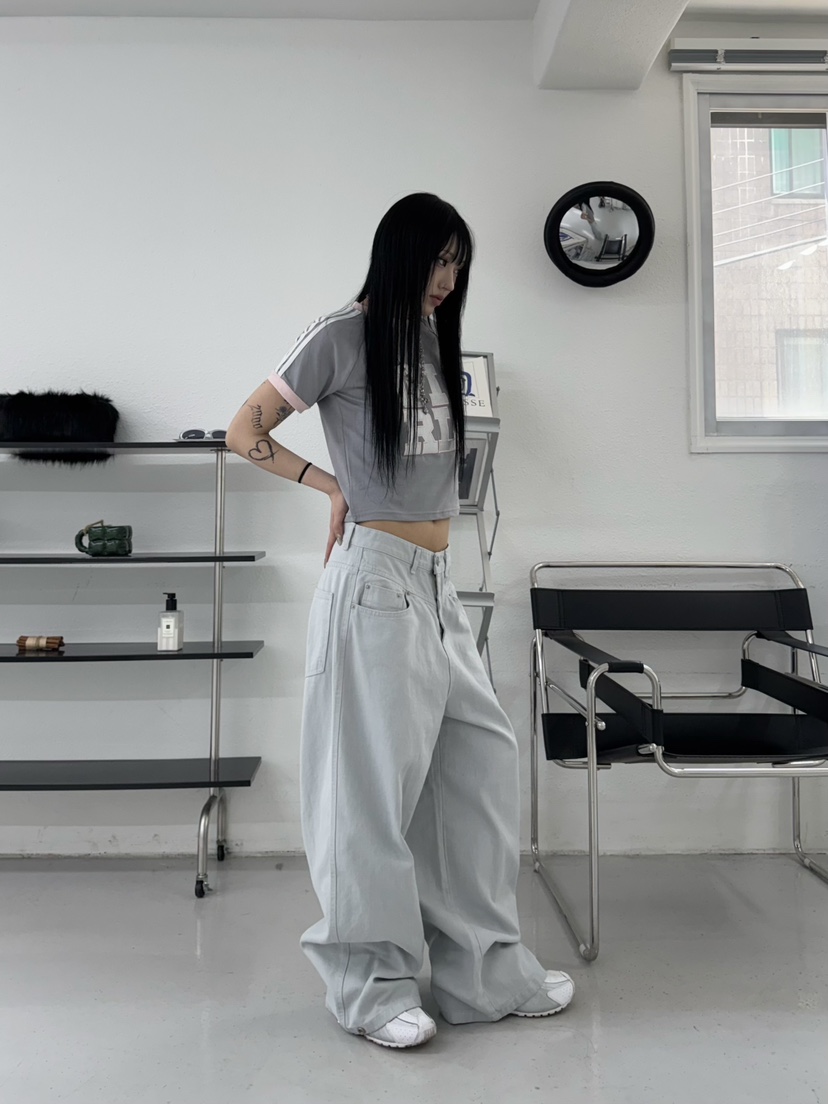 SEEOT韓國直郵㊣東大門實拍女裝新品熱賣人氣時尚休閑休閑褲GGD休閑褲