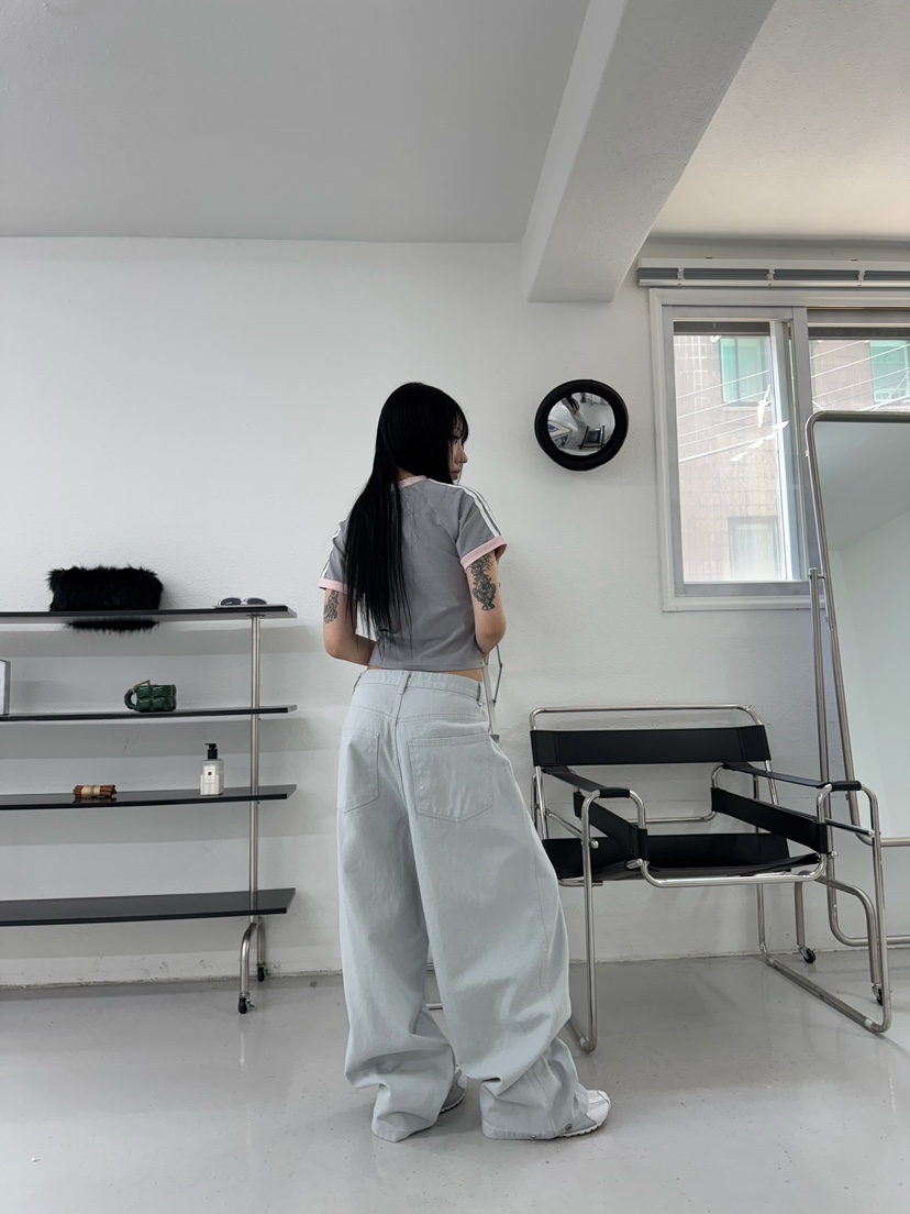SEEOT韓國直郵㊣東大門實拍女裝新品熱賣人氣時尚休閑休閑褲GGD休閑褲