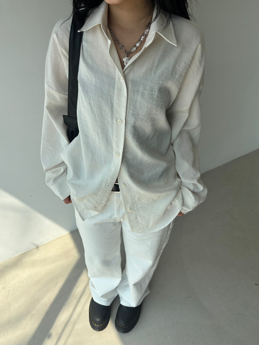 SHOTGUN韓國㊣直郵東大門代購女裝新品熱賣人氣時尚襯衫蕾絲衫SHOTGUN襯衫/蕾絲衫