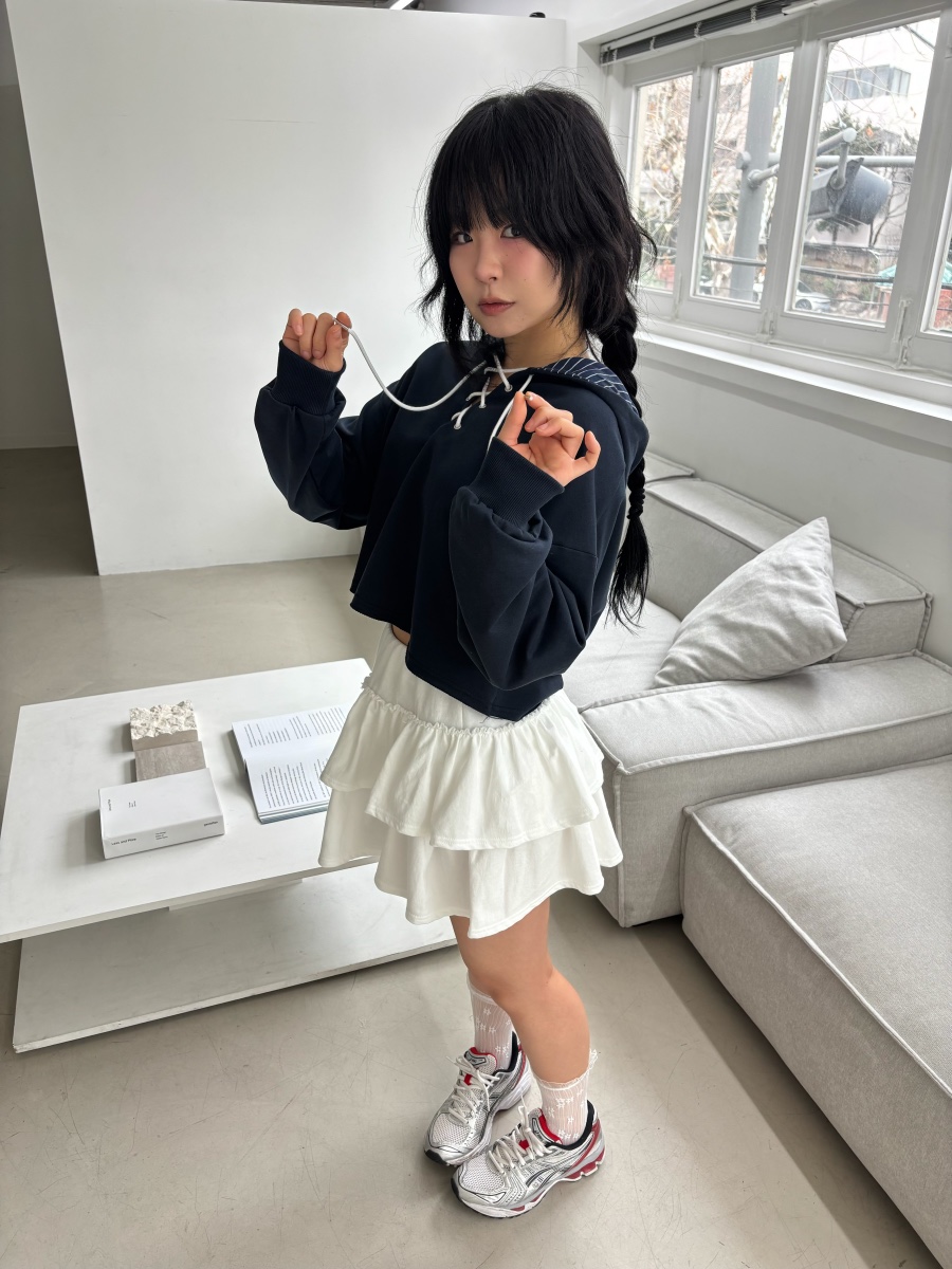 SHOTGUN韓國㊣直郵東大門代購女裝新品25春夏推薦休閑衛衣兜帽SHOTGUN衛衣