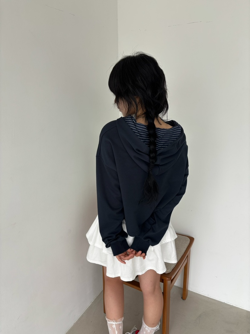 SHOTGUN韓國㊣直郵東大門代購女裝新品25春夏推薦休閑衛衣兜帽SHOTGUN衛衣