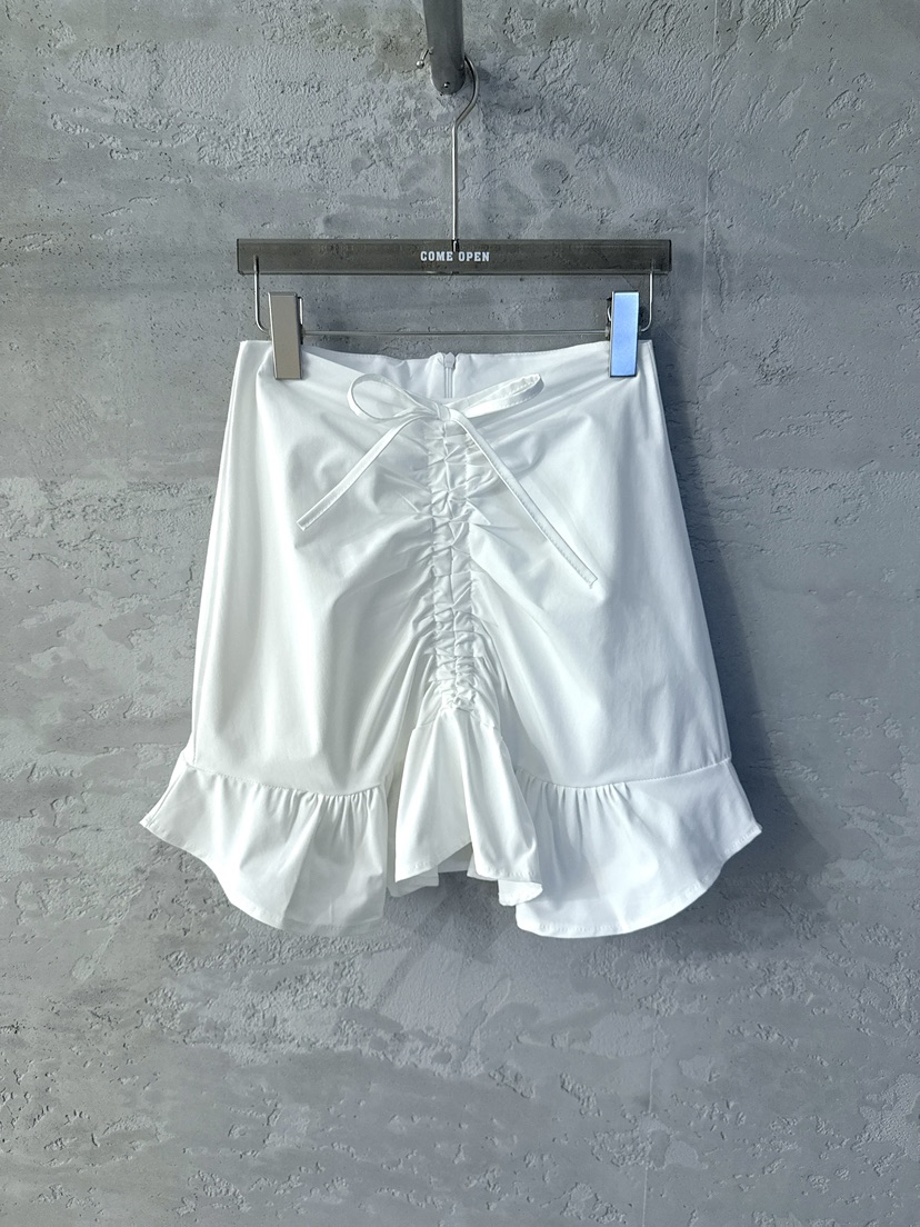 COME OPEN直郵韓國代購㊣女裝新品休閑時尚人氣推薦25春夏短裙COME OPEN短裙圖色2