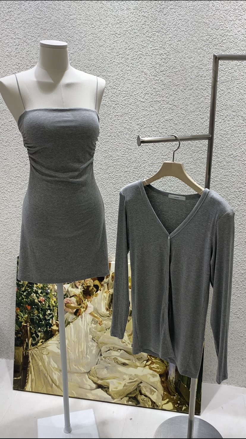 N BROWN直郵韓國代購㊣女裝新款人氣25春夏推薦熱賣套裝套裝N BROWN套裝圖色3