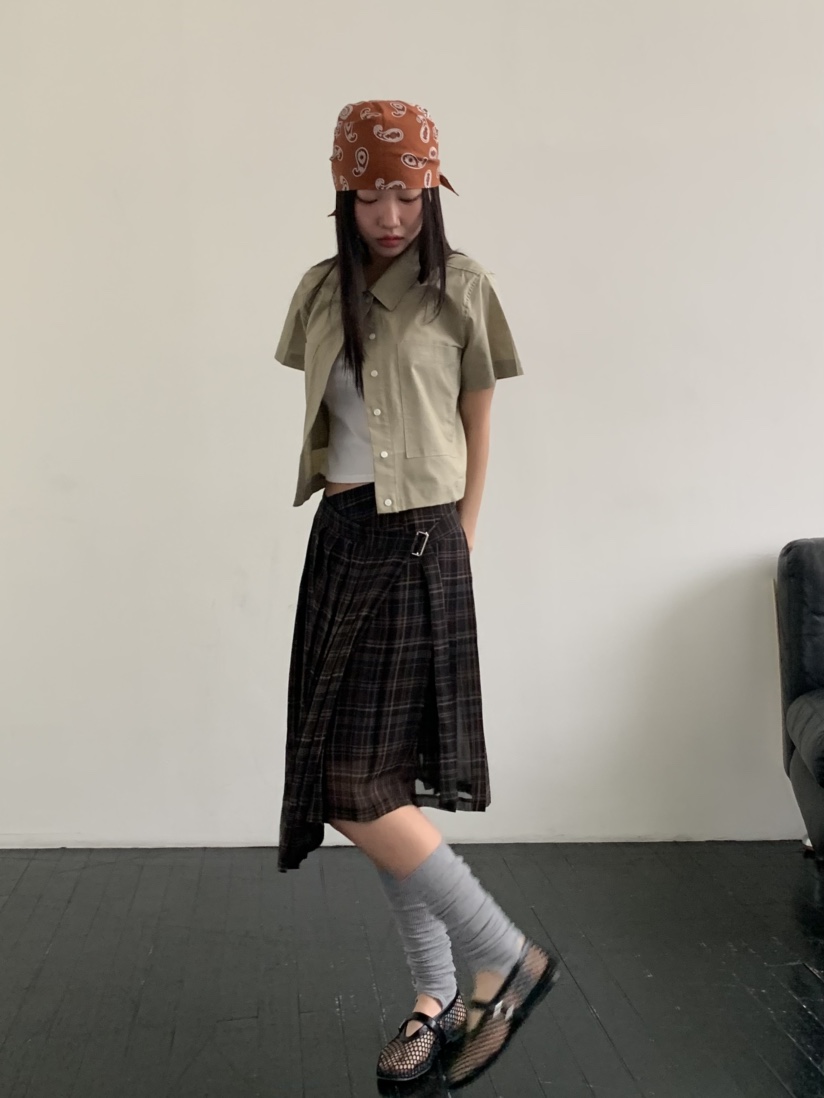 MURMUR韓國直郵㊣東大門實拍女裝新品人氣時尚推薦襯衫蕾絲衫MURMUR襯衫/蕾絲衫