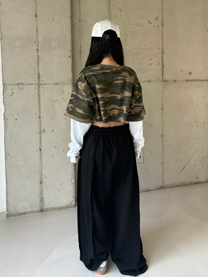 SHOTGUN直郵韓國代購㊣女裝新款熱賣25春夏人氣休閑長袖T恤SHOTGUN長袖T恤