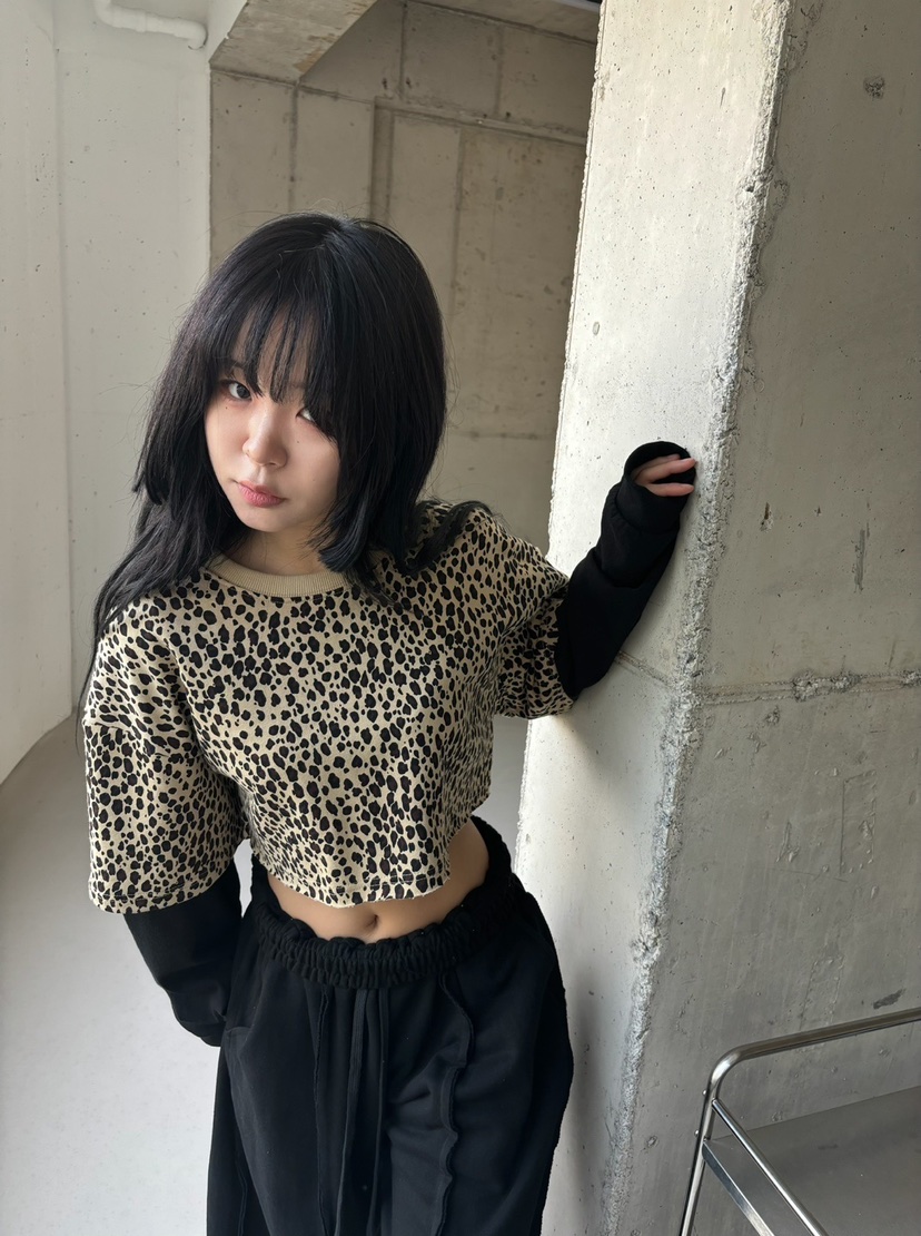 SHOTGUN直郵韓國代購㊣女裝新款熱賣25春夏人氣休閑長袖T恤SHOTGUN長袖T恤