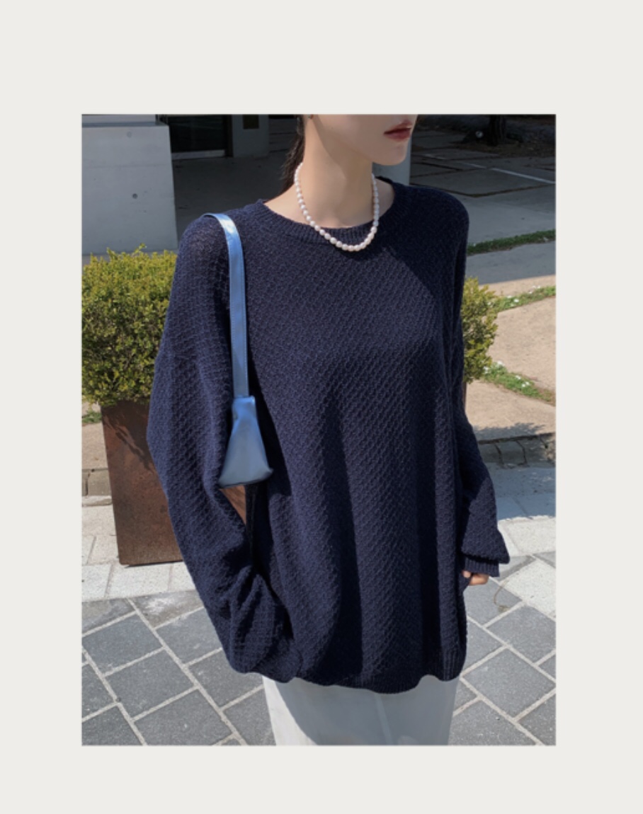PAIRING韓國直郵㊣東大門實拍女裝新款熱賣推薦25春夏針織衫透明PAIRING針織衫