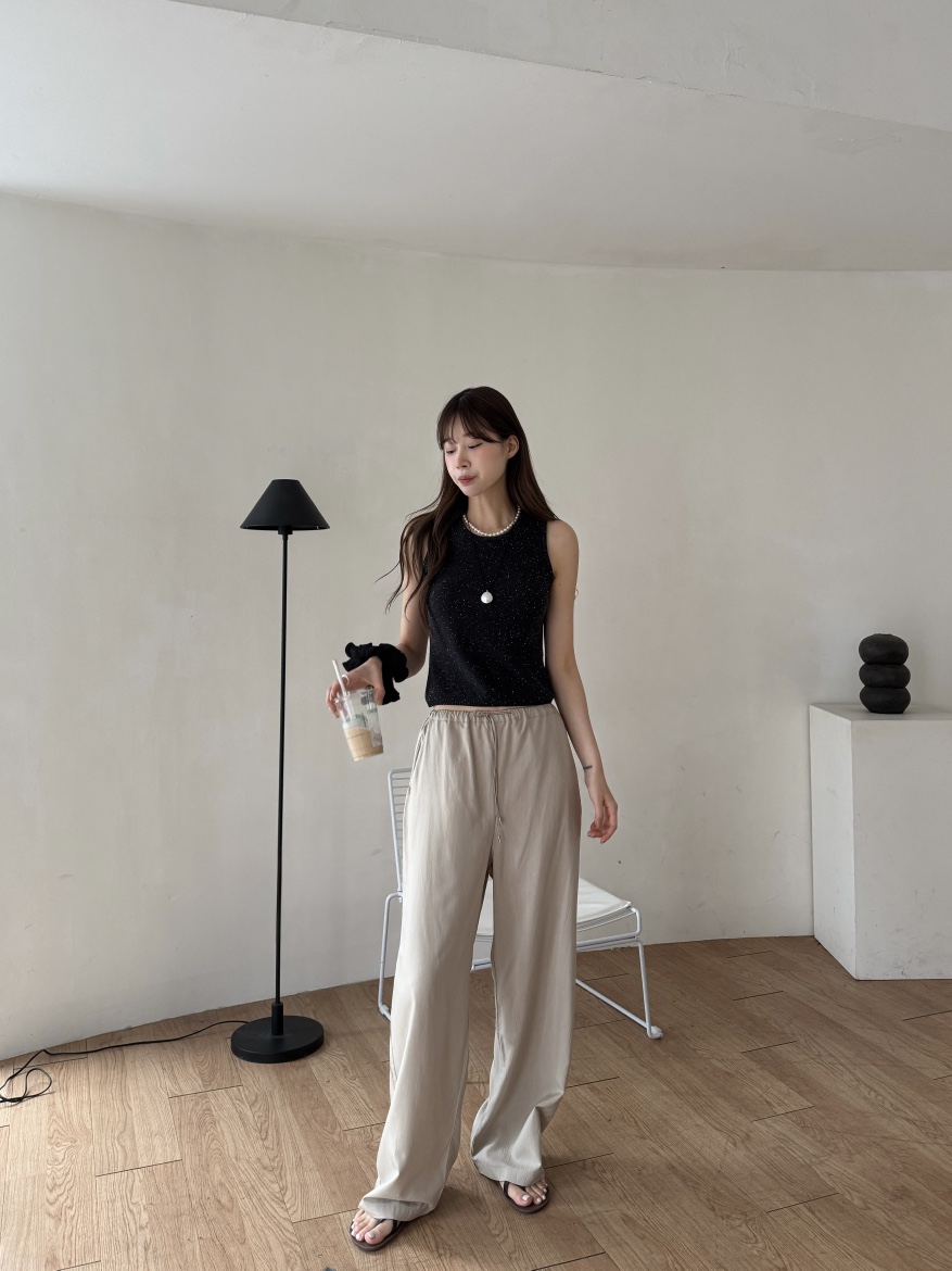 ALATE直郵韓國代購㊣女裝新品時尚熱賣推薦人氣休閑25春夏休閑褲LEGACY休閑褲