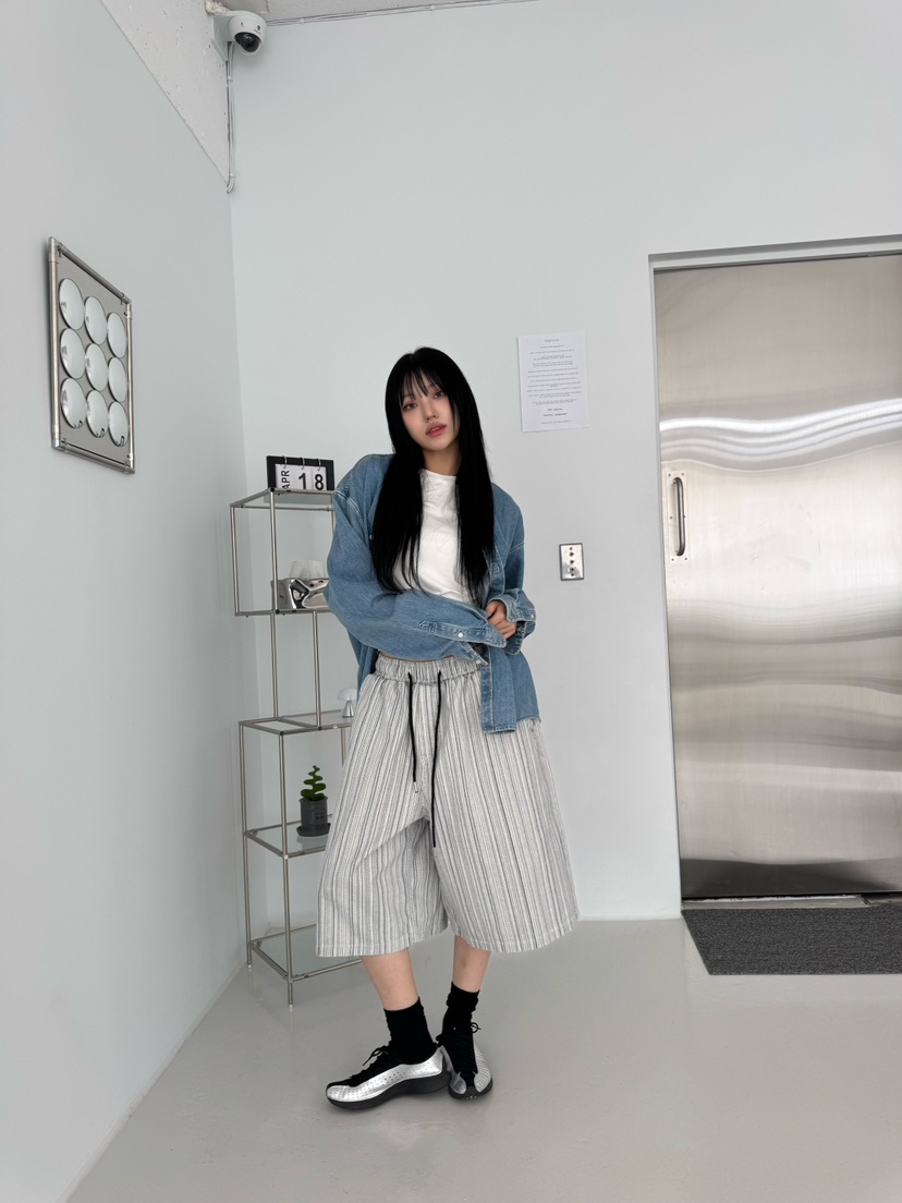 SEEOT直郵韓國代購㊣女裝新品推薦熱賣人氣休閑時尚25春夏短褲GGD短褲