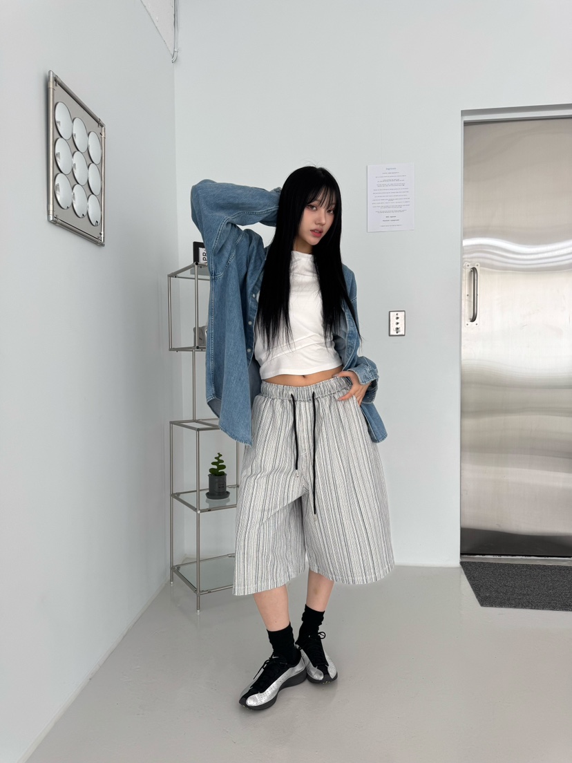 SEEOT直郵韓國代購㊣女裝新品推薦熱賣人氣休閑時尚25春夏短褲GGD短褲