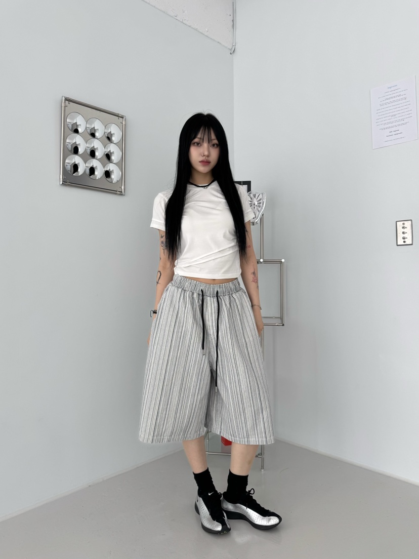 SEEOT直郵韓國代購㊣女裝新品推薦熱賣人氣休閑時尚25春夏短褲GGD短褲