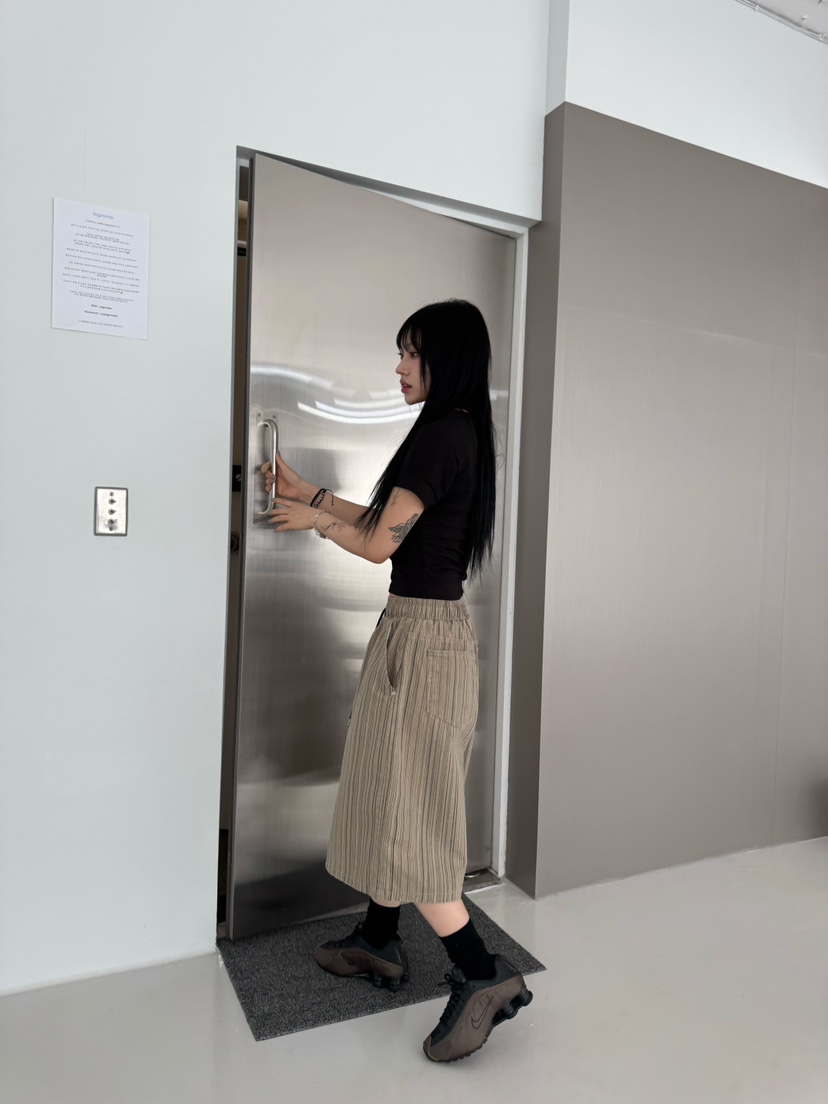 SEEOT直郵韓國代購㊣女裝新品推薦熱賣人氣休閑時尚25春夏短褲GGD短褲