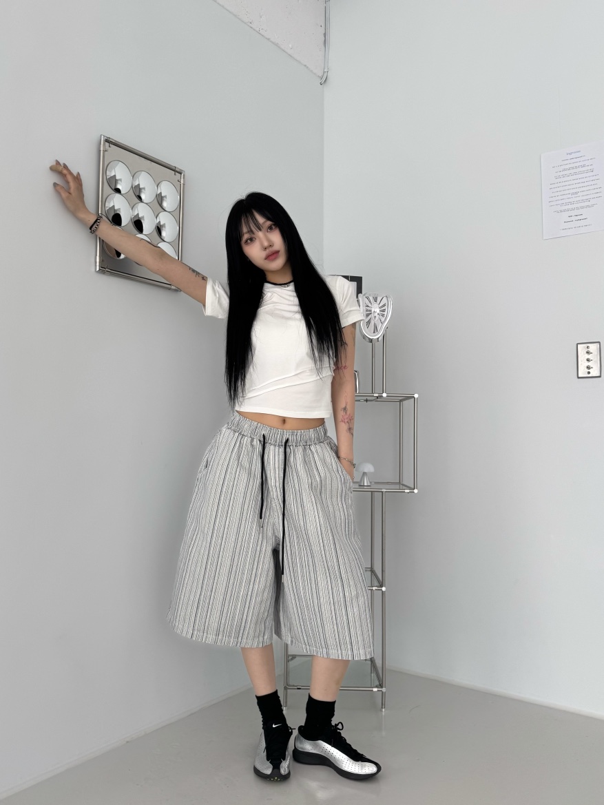 SEEOT直郵韓國代購㊣女裝新品推薦熱賣人氣休閑時尚25春夏短褲GGD短褲