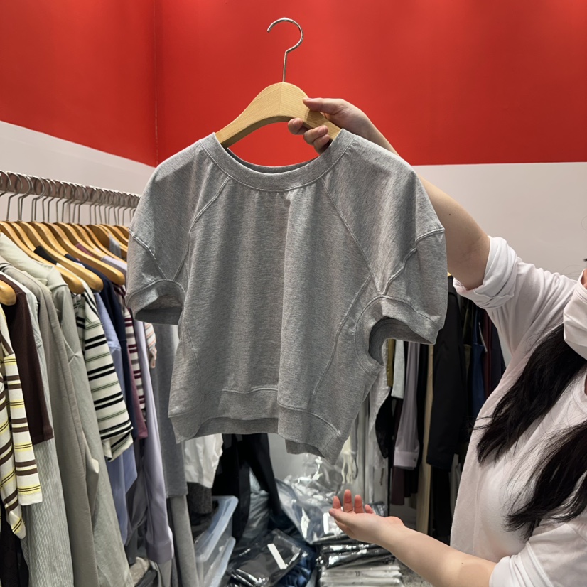 ATPZ韓國直郵㊣東大門實拍女裝新品人氣時尚推薦休閑T恤泡泡袖ATTENTION PLEAEST恤圖色3