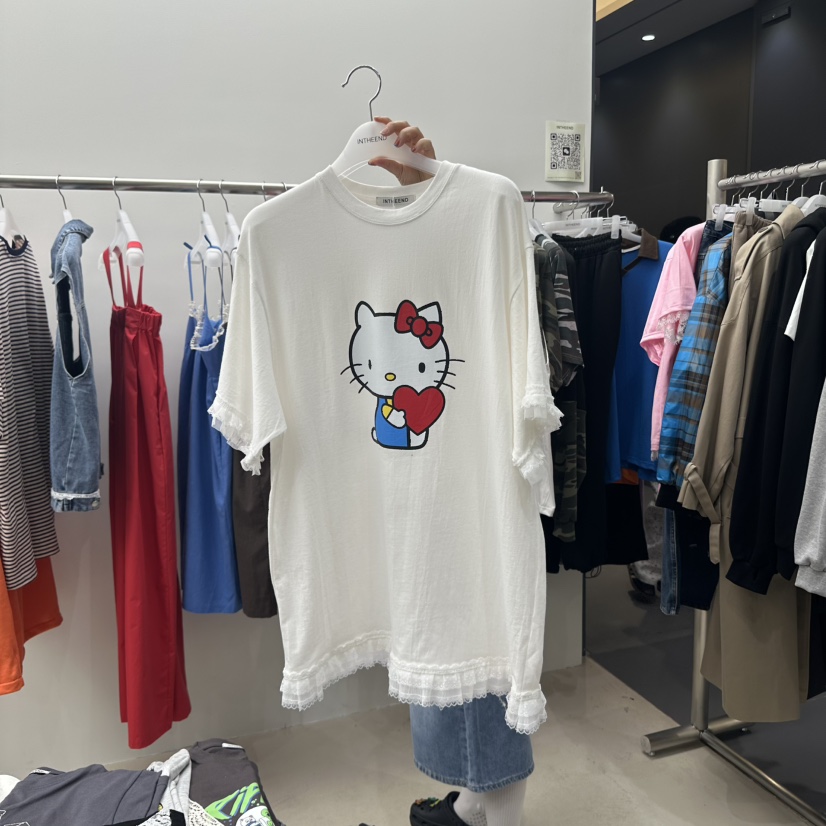 INTHEEND直郵韓國代購㊣女裝新品推薦時尚人氣熱賣25春夏T恤INTHEENDT恤