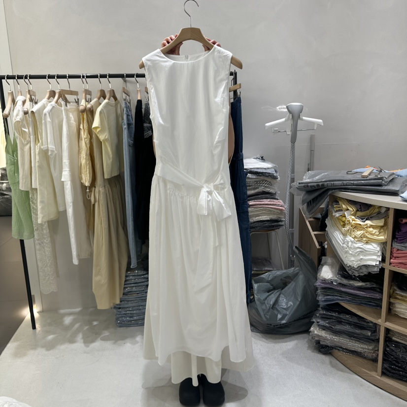 AURA直郵韓國代購㊣女裝新款人氣時尚25春夏熱賣休閑連衣裙Au ra連衣裙圖色1