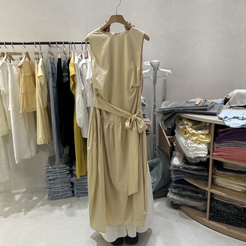 AURA直郵韓國代購㊣女裝新款人氣時尚25春夏熱賣休閑連衣裙Au ra連衣裙圖色3