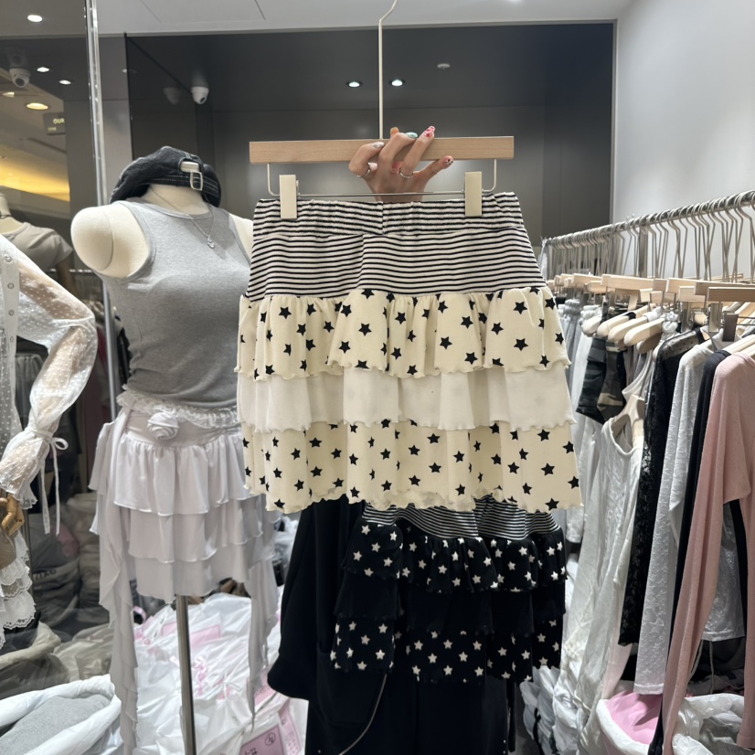 OUR MINUTE直郵韓國代購㊣女裝新品25春夏推薦人氣熱賣短裙OUR MINUTE短裙