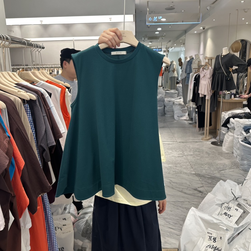REVE-L韓國直郵㊣女裝新品人氣25春夏熱賣休閑時尚吊帶背心REVE-L吊帶/背心圖色3