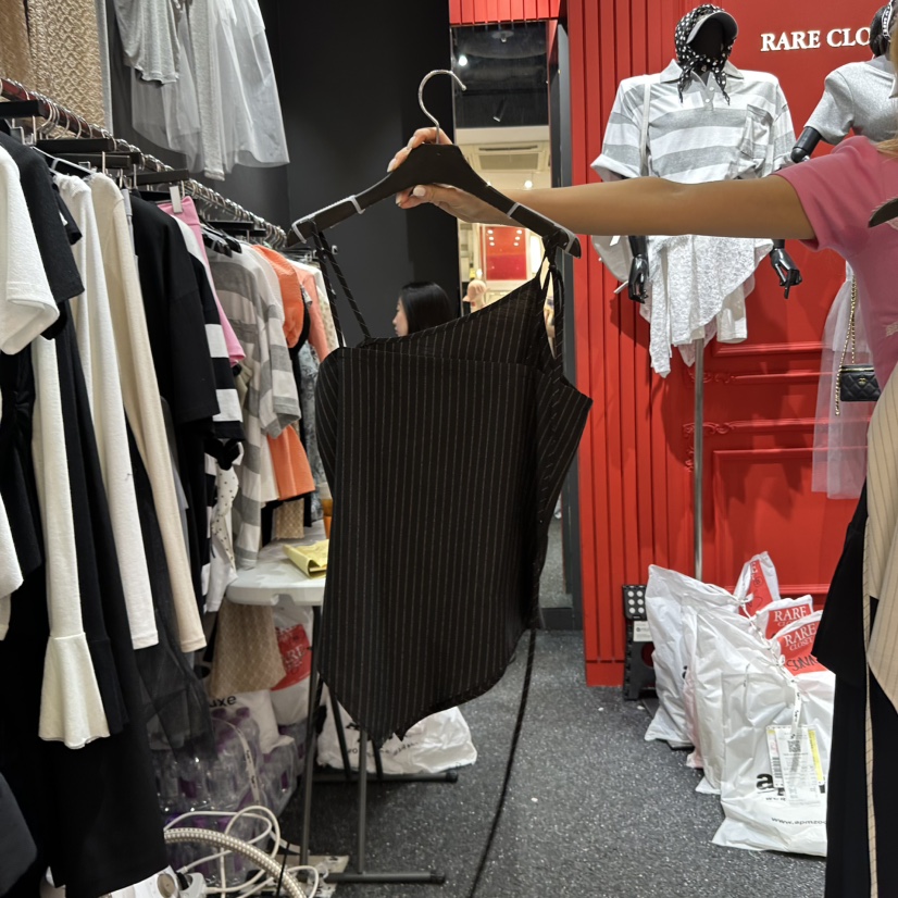 RARE CLOSET直郵韓國代購㊣女裝新品時尚熱賣人氣吊帶背心RARE CLOSET吊帶/背心圖色2