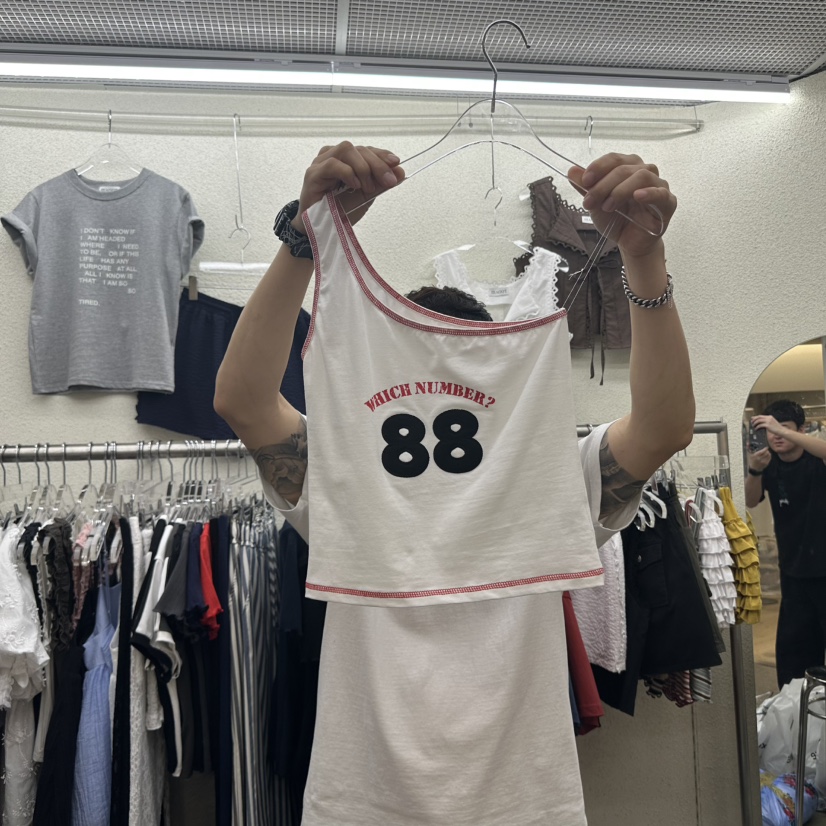 MAGOT韓國㊣直郵東大門代購女裝新款25春夏熱賣推薦吊帶背心IIIΛGOT/MAGOT吊帶/背心
