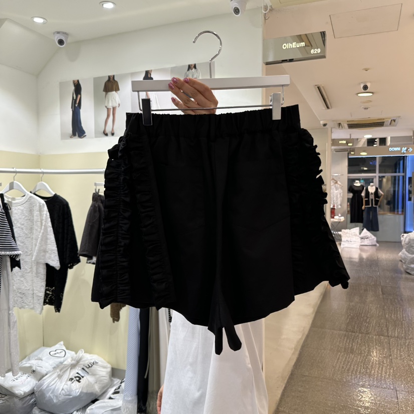 OREUM直郵韓國代購㊣女裝新款推薦時尚熱賣休閑25春夏人氣短褲OihEum短褲