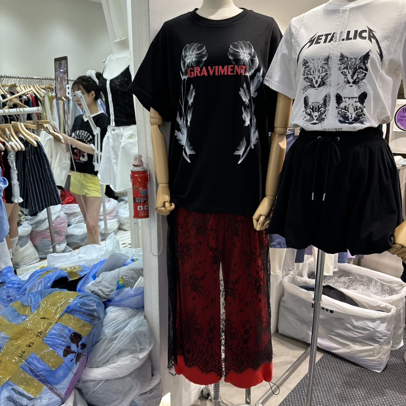 THE LOT直郵韓國代購㊣女裝新品休閑人氣熱賣連衣裙蕾絲長款THE LOT/	LOT連衣裙