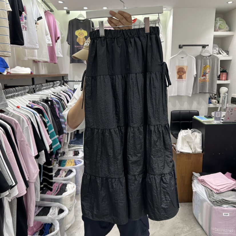 EVE直郵韓國代購㊣女裝新款時尚25春夏推薦休閑人氣熱賣長裙EVE長裙