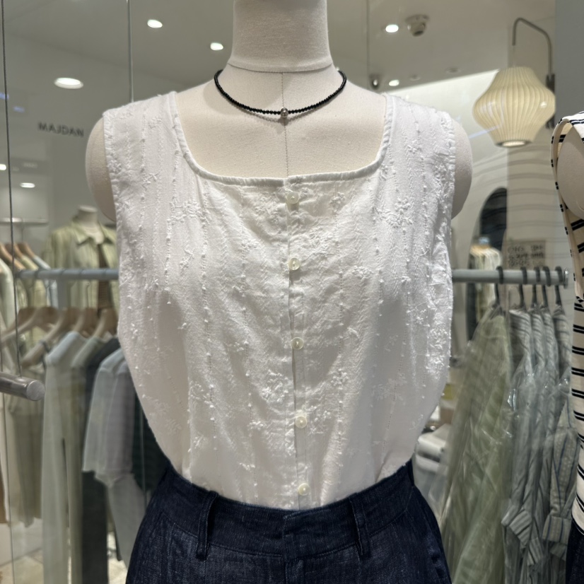 MAJDAN直郵韓國代購㊣女裝新款25春夏推薦休閑人氣吊帶背心MAJDAN吊帶/背心