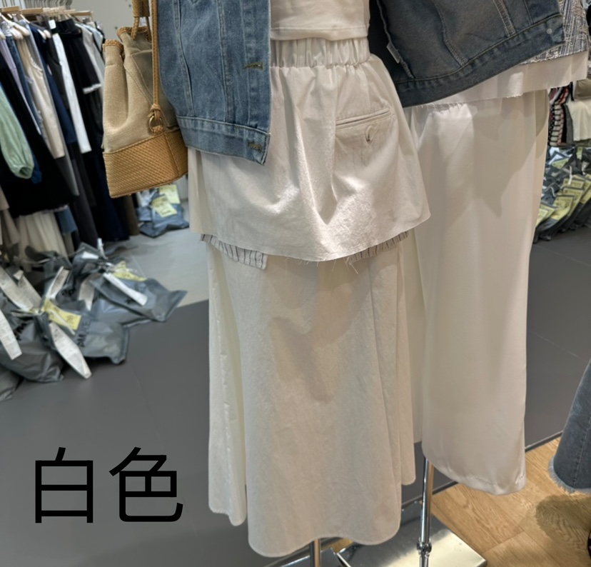 BUTTER-P韓國㊣直郵東大門代購女裝新款熱賣推薦25春夏長裙條紋BUTTER-P長裙圖色2