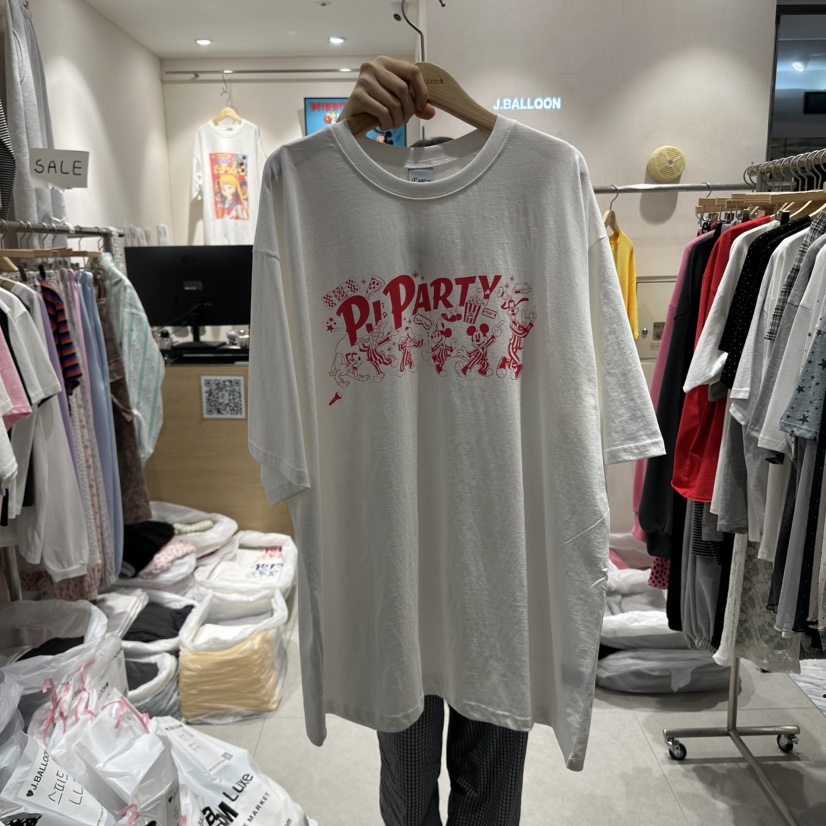 J.BALLOON韓國直郵㊣女裝新品25春夏時尚休閑熱賣人氣推薦T恤J.BALLOONT恤圖色3