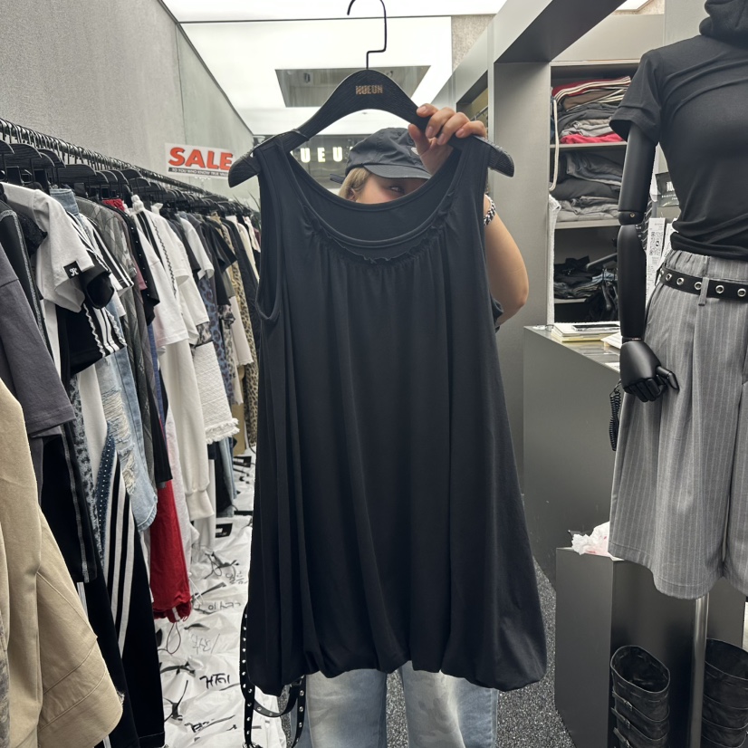 NUEUN韓國㊣直郵東大門代購女裝新品人氣休閑熱賣連衣裙含腰帶NUEUN/SEEOT連衣裙