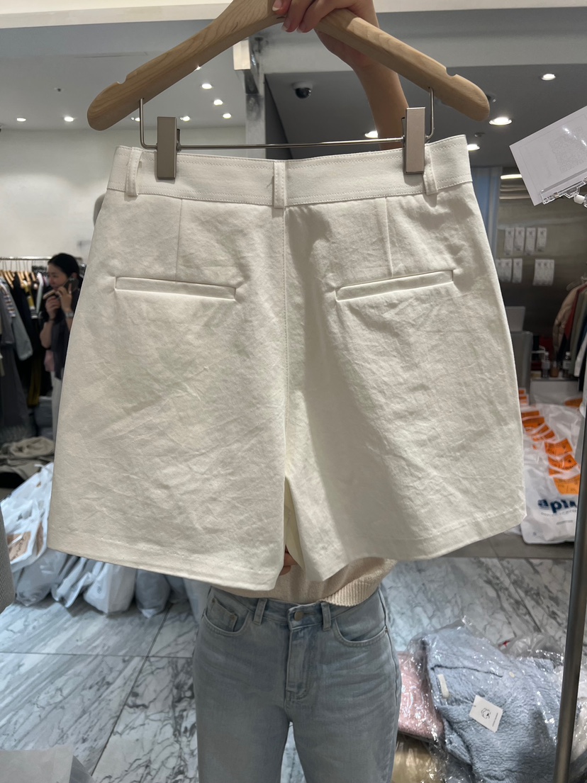 FF韓國直郵㊣東大門實拍女裝新品25春夏人氣時尚熱賣休閑短褲FF/SUNDAY短褲