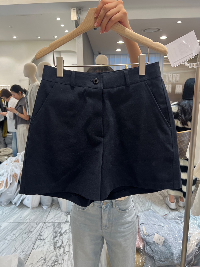 FF韓國直郵㊣東大門實拍女裝新品25春夏人氣時尚熱賣休閑短褲FF/SUNDAY短褲圖色3