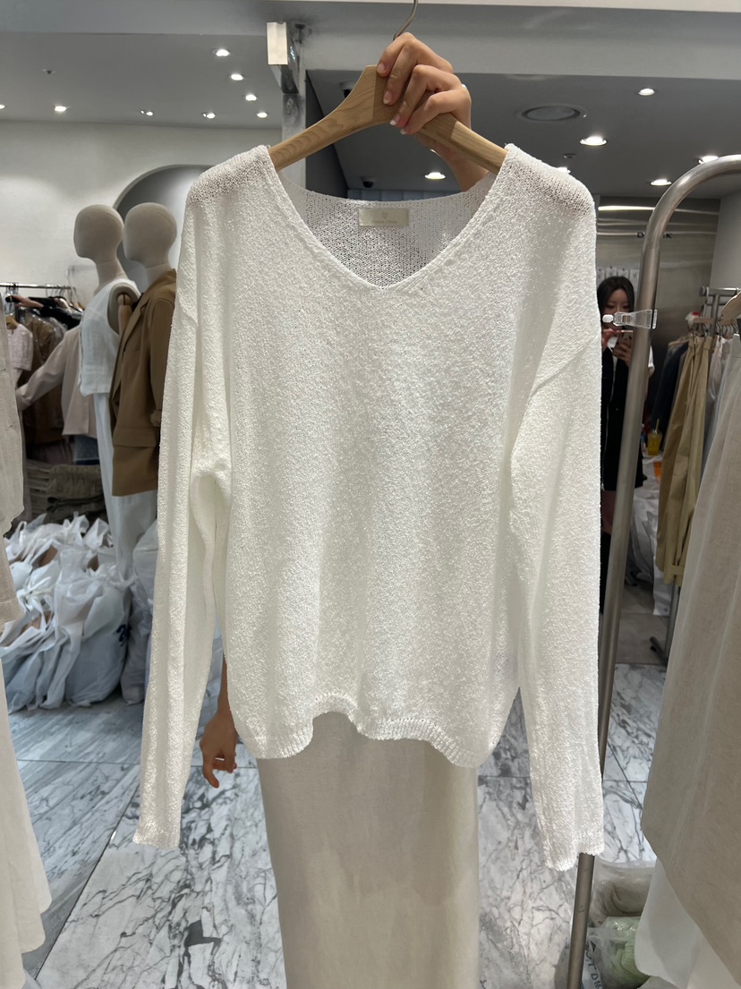FF直郵韓國代購㊣女裝新款休閑25春夏人氣時尚推薦熱賣針織衫FF/SUNDAY針織衫