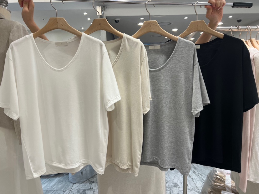 FF韓國㊣直郵東大門代購女裝新品25春夏時尚休閑熱賣推薦T恤FF/SUNDAYT恤