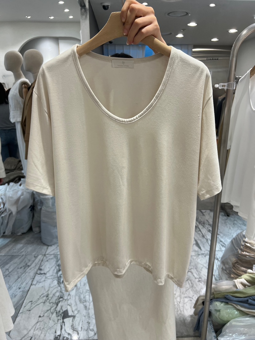 FF韓國㊣直郵東大門代購女裝新品25春夏時尚休閑熱賣推薦T恤FF/SUNDAYT恤圖色4