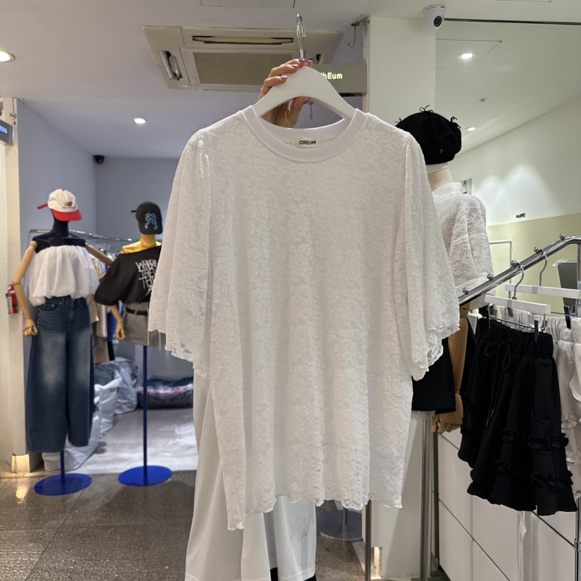 OREUM直郵韓國代購㊣女裝新品休閑時尚推薦熱賣25春夏人氣T恤OihEumT恤