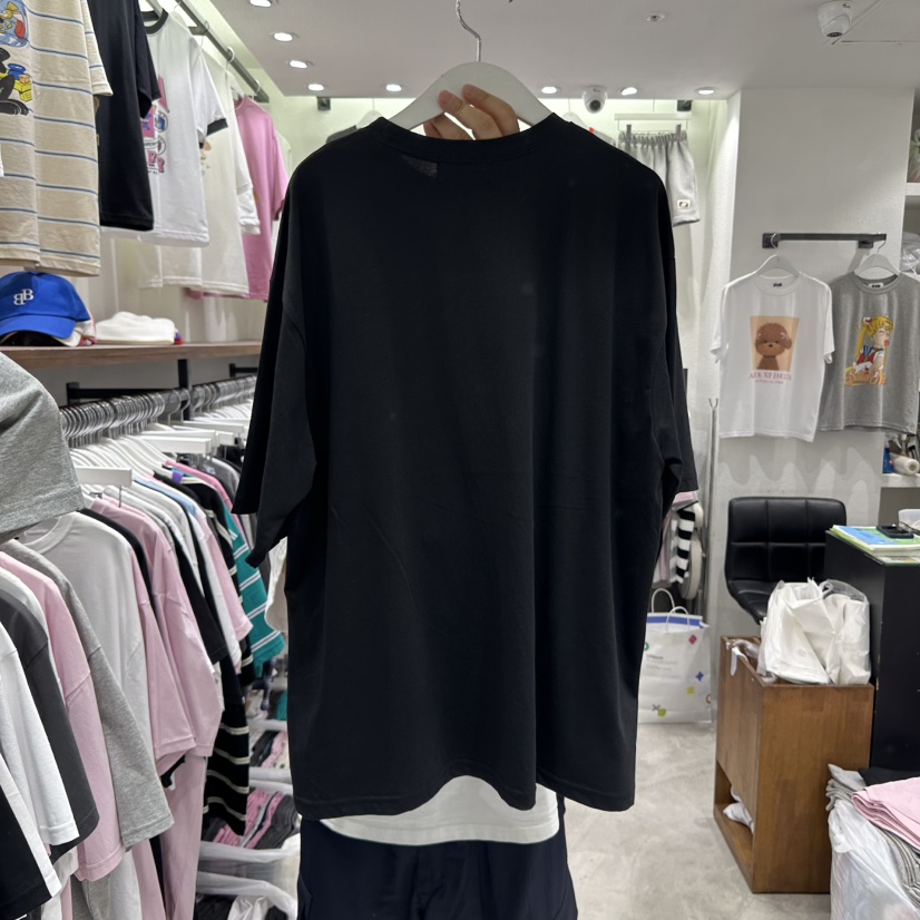 EVE韓國直郵㊣東大門實拍女裝新品人氣時尚休閑推薦25春夏T恤EVET恤