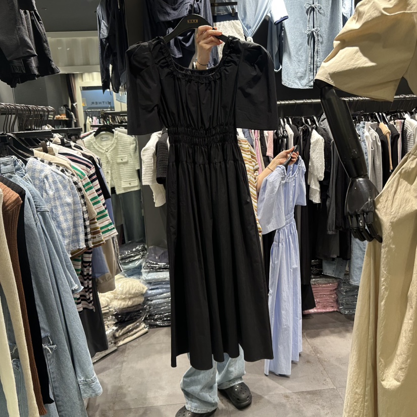 STAR-L直郵韓國代購㊣女裝新品休閑25春夏時尚熱賣人氣連衣裙STAR-L連衣裙圖色3