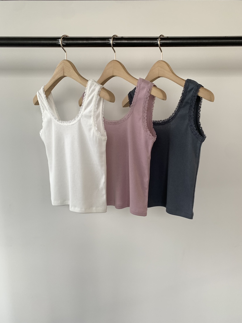 UNDERSON韓國直郵㊣東大門實拍女裝新品熱賣時尚推薦吊帶背心UNDERSON吊帶/背心